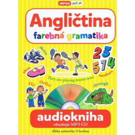 Audiokniha - Angličtina - farebná gramatika + MP3 CD